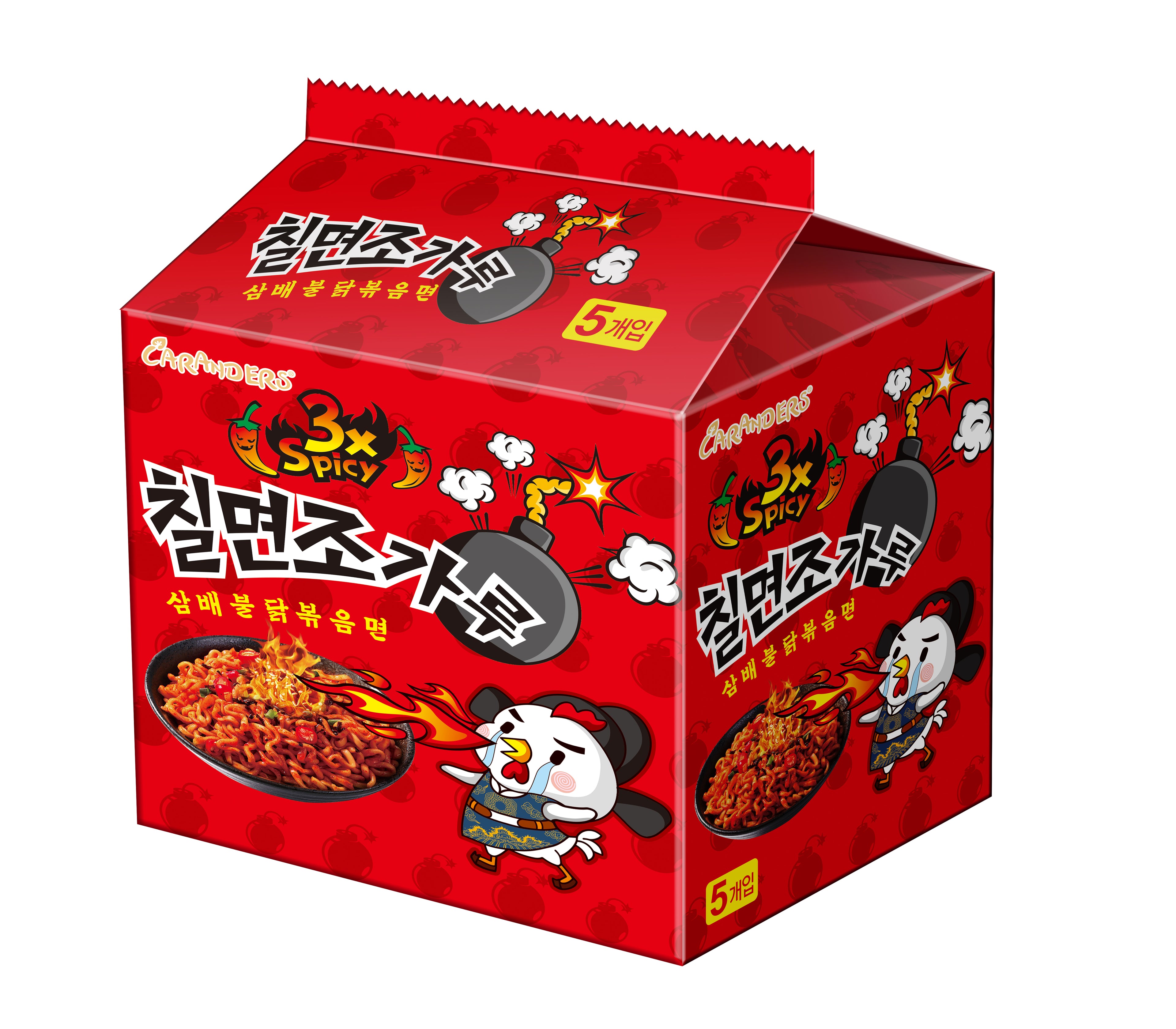 Triple Extreme Spicy Chicken Noodles